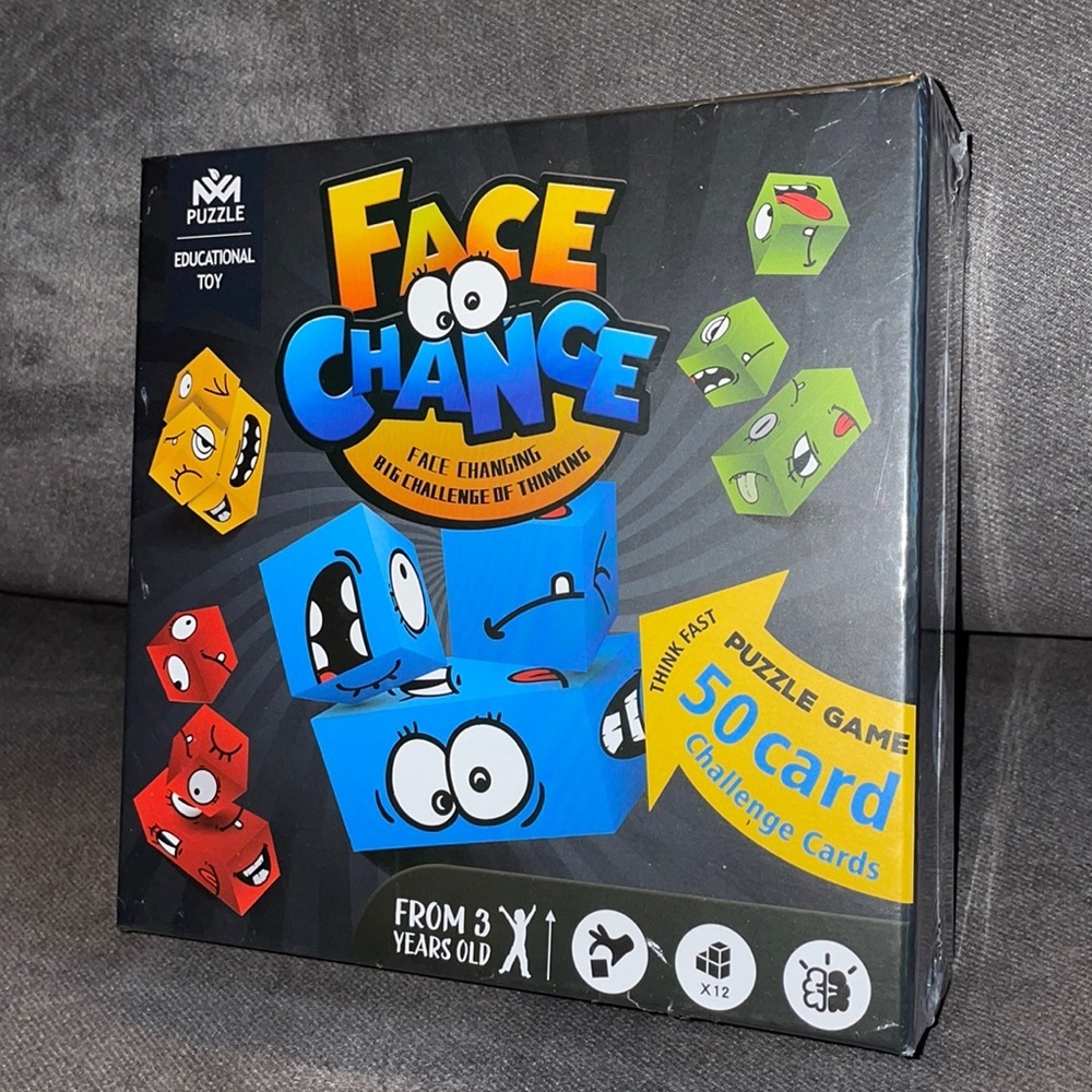 Face Change Puzzle.​